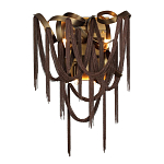 Бра с изогнутыми металлическими лентами и цепочками Atlantis Chain варинант исполнения - 3 | Loft Concept в Ижевске