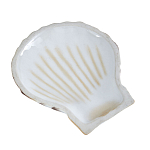 Фигурка из фарфора в виде ракушки морского гребешка Marine Tridacna варинант исполнения - 2 | Loft Concept в Ижевске