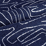 Мебельная ткань Букле синий цвет 140 см T3-8 варинант исполнения - 1 | Loft Concept в Ижевске