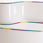 Дизайнерский модульный диван волнистой формы с цветным принтом Poltronova Superonda Sofa варинант исполнения - 39 | Loft Concept в Ижевске