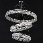 Хрустальная Люстра Элизабет из трех колец Хром  варинант исполнения - 1 | Loft Concept в Ижевске