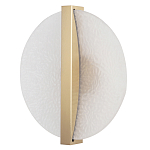 Бра с белым матовым стеклянным плафоном круглой формы Soft Glow Harmony варинант исполнения - 3 | Loft Concept в Ижевске