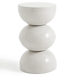 Приставной столик белого цвета Bead варинант исполнения - 1 | Loft Concept в Ижевске