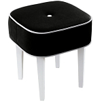 Квадратный мягкий пуф на белых ножках Winton Pouf Square варинант исполнения - 9 | Loft Concept в Ижевске