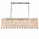 Люстра овальная с хрустальными подвесками Roul Crystal Light варинант исполнения - 4 | Loft Concept в Ижевске