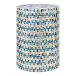 Столик с инкрустацией с перламутровым узором Rona варинант исполнения - 1 | Loft Concept в Ижевске