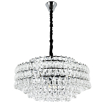 Люстра с хрустальными подвесками в виде капель Antoine Crystal Drops Chrome Chandelier 16 варинант исполнения - 2 | Loft Concept в Ижевске