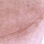 Банкетка овальная пыльно-розовый велюр на 4-х металлических ножках золотого цвета SANJAY варинант исполнения - 5 | Loft Concept в Ижевске