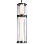 Подвесной светильник со стеклянным плафоном Trina Flask Black Hanging Lamp варинант исполнения - 3 | Loft Concept в Ижевске