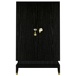 Платяной шкаф Elsa Dreams Black с 2-мя фасадами варинант исполнения - 5 | Loft Concept в Ижевске