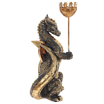 Подсвечник в виде дракона Dragon Candlestick Red Gold Blue Green варинант исполнения - 2 | Loft Concept в Ижевске