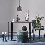 Подсвечник фигурный голубой Bright Accent 33 см варинант исполнения - 4 | Loft Concept в Ижевске