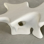 Кофейный стол природной формы Sirius White Coffee Table варинант исполнения - 1 | Loft Concept в Ижевске