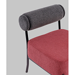 Кресло Ponpoun тёмно-серый бордо варинант исполнения - 2 | Loft Concept в Ижевске