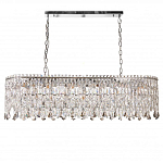 Люстра овальная с хрустальными подвесками Roul Crystal Light варинант исполнения - 6 | Loft Concept в Ижевске