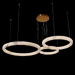 Люстра с 3-мя кольцами из натурального камня Minerals of Light варинант исполнения - 2 | Loft Concept в Ижевске