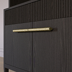 Стеллаж Primo с ящиками Темный орех варинант исполнения - 5 | Loft Concept в Ижевске