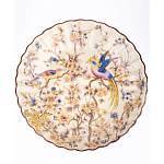 Чаша с цветочным орнаментом на ножке в виде бронзового ангела Eden Garden варинант исполнения - 4 | Loft Concept в Ижевске