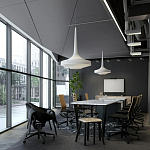 Подвесной вязаный белый светильник «Лампа Марракеша» варинант исполнения - 2 | Loft Concept в Ижевске