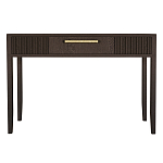 Элегантная Консоль Primo с выдвижным ящиком Темный орех варинант исполнения - 6 | Loft Concept в Ижевске