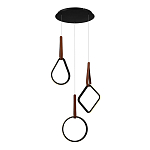 Подвесной светильник с геометрическими источниками света Geometric Architecture of Light варинант исполнения - 1 | Loft Concept в Ижевске