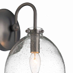 Бра с куполообразным прозрачным плафоном Glass Dome with Seeds варинант исполнения - 1 | Loft Concept в Ижевске