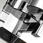 Бра для ванных комнат с цилиндрическим плафоном на прямоугольном зеркальном основании Feiss варинант исполнения - 4 | Loft Concept в Ижевске