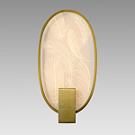 Бра с гравировкой на акриловом плафоне Gravyura Bronze варинант исполнения - 4 | Loft Concept в Ижевске