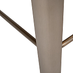 Стул барный светло-серый из экокожи Spectacular High Bar Stool варинант исполнения - 6 | Loft Concept в Ижевске