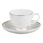 Чайный сервиз белого цвета из фарфора на 6 персон 15 предметов Floral Charm варинант исполнения - 1 | Loft Concept в Ижевске