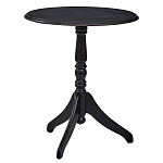 Стол кофейный круглый из массива березы в стиле прованс Vintage варинант исполнения - 1 | Loft Concept в Ижевске