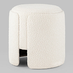 Дизайнерский Пуф Букле Poof Alice White Boucle  варинант исполнения - 3 | Loft Concept в Ижевске