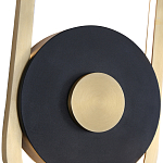 Бра с овальной рамой цвета латунь Midnight Orbit варинант исполнения - 1 | Loft Concept в Ижевске