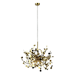 Подвесной светильник с металлическими круглыми элементами Terzani Argent варинант исполнения - 6 | Loft Concept в Ижевске