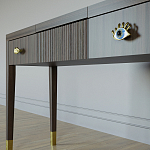 Туалетный стол - Трельяж Elsa Dreams Walnut 120 см варинант исполнения - 3 | Loft Concept в Ижевске