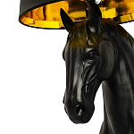 Horse Statue Floor Lamp Большой светильник Черная Лошадь варинант исполнения - 1 | Loft Concept в Ижевске