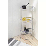 Полка напольная трехъярусная для ванной Bathroom Floor Shelf варинант исполнения - 6 | Loft Concept в Ижевске