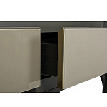 Консоль тёмно-коричневого цвета с 2-мя ящиками Gladstone варинант исполнения - 4 | Loft Concept в Ижевске