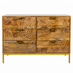 Комод с выдвижными ящиками и фактурным фасадом Termite варинант исполнения - 1 | Loft Concept в Ижевске