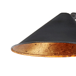 Бра настенное на тонком кронштейне с 2-мя конусообразными плафонами Vintage Reading Light варинант исполнения - 1 | Loft Concept в Ижевске