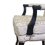 Кресло c растительным орнаментом Aubrey Classical Armchair beige jacquard варинант исполнения - 4 | Loft Concept в Ижевске