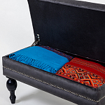 Мягкая банкетка с зоной для хранения Casket Dark Grey варинант исполнения - 4 | Loft Concept в Ижевске