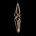 Подвесной светильник с декоративными элементами в виде кристаллов Smooth Shine варинант исполнения - 2 | Loft Concept в Ижевске