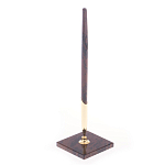 Ручка шариковая на подставке из натурального камня Обсидиан Stone Pens варинант исполнения - 2 | Loft Concept в Ижевске