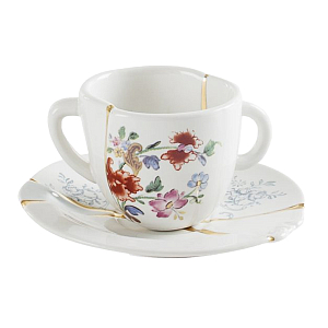 Кофейная пара Seletti Kintsugi
