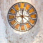 Часы настенные из металла в стиле лофт Clock with History варинант исполнения - 2 | Loft Concept в Ижевске