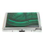 Портсигар на 10 сигарет с газовой зажигалкой из натурального камня Малахит Stone Cigarettes Cases варинант исполнения - 5 | Loft Concept в Ижевске