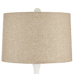 Торшер с белым каркасом и тканевыми абажуром Natural Stems варинант исполнения - 4 | Loft Concept в Ижевске