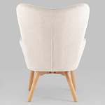 Белое кресло на ножках из массива CORDELIA варинант исполнения - 4 | Loft Concept в Ижевске