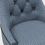 Мебельная ткань Шенилл голубой цвет 142 см T4-49 варинант исполнения - 12 | Loft Concept в Ижевске